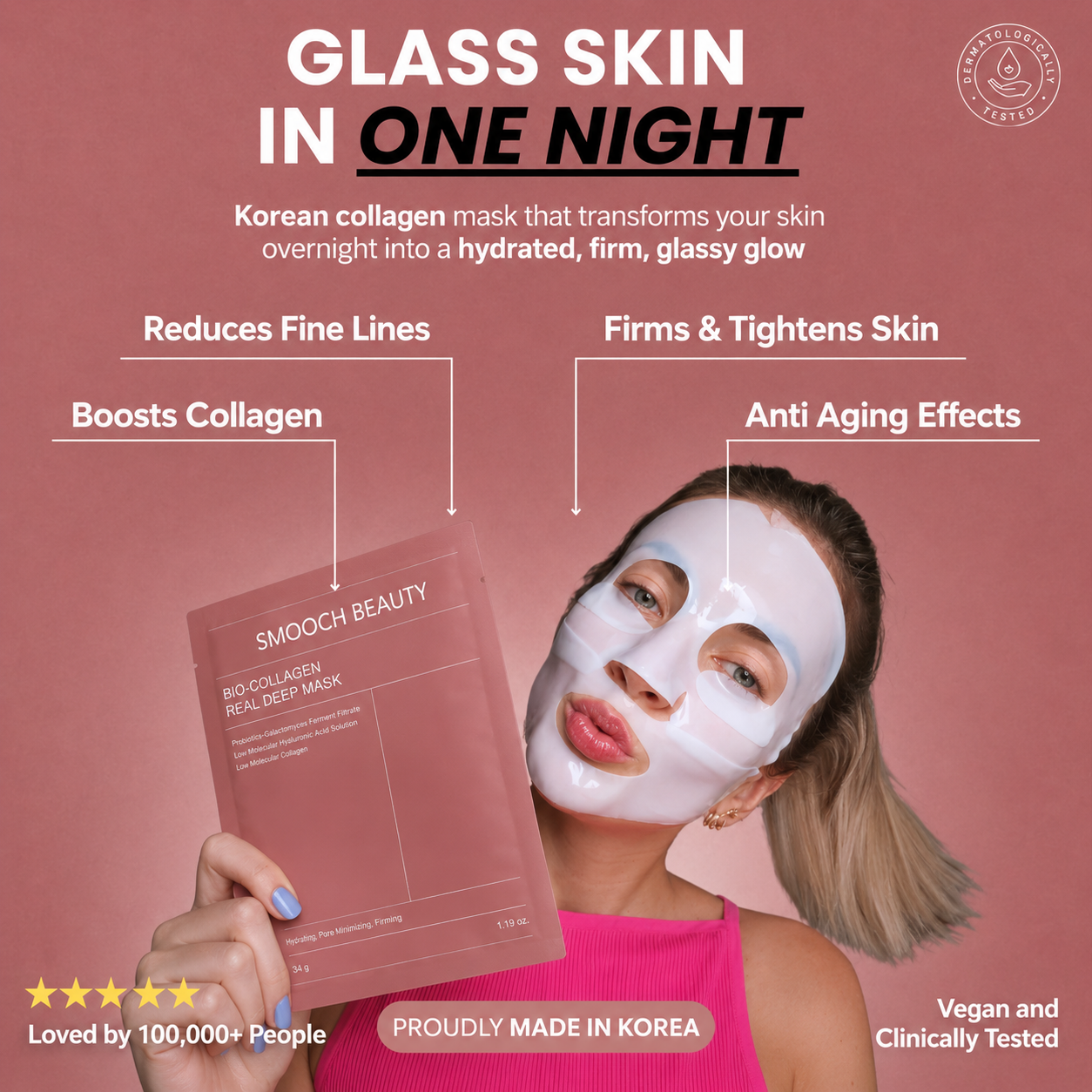 Collagen Face Mask